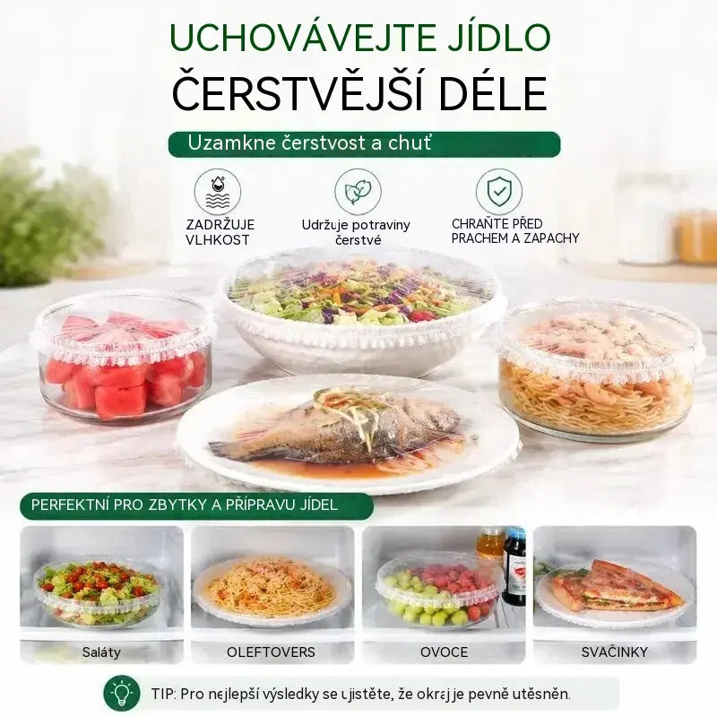 🔥【Speciální nabídka posledního dne: sleva 50 %】✨500 opakovaně použitelných a flexibilních plastových fólií bezpečných pro potraviny