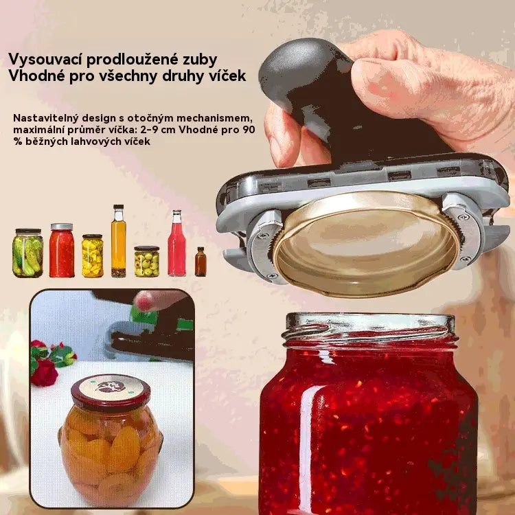 ⌛ 50% OFF🌟 Otvárač na konzervy šetriaci prácu