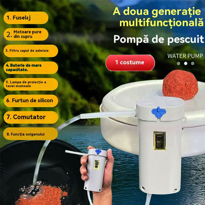 🎣🔥Chytrý dávkovač vody pro rybaření s indukcí, venkovní automatické čerpadlo na vodu – dokonalý pomocník pro čerpání vody