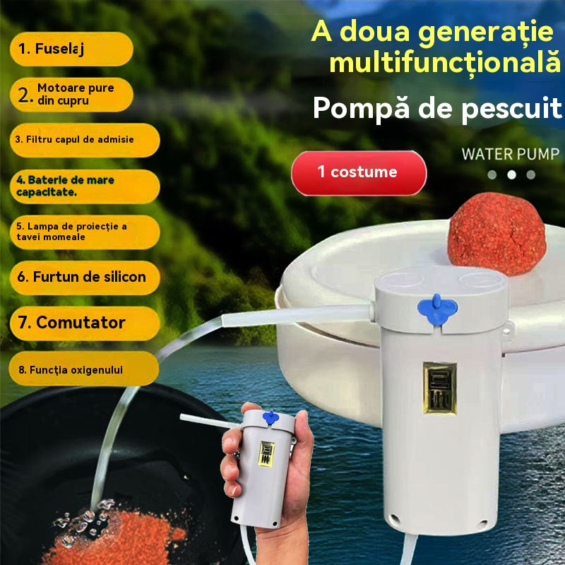 🎣🔥Chytrý dávkovač vody pro rybaření s indukcí, venkovní automatické čerpadlo na vodu – dokonalý pomocník pro čerpání vody