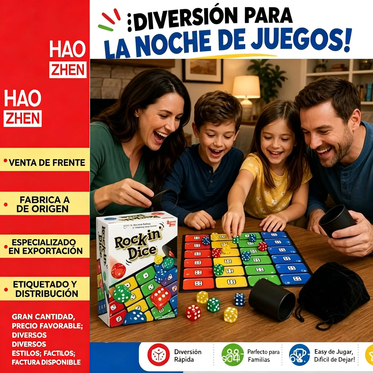 🎲👨‍👩‍👧‍👦Oblíbená desková hra s kostkami Ligreto
