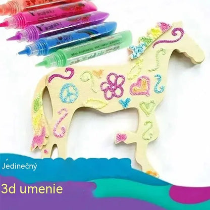 🎁【Kupte 1, získejte 1 zdarma】3D tiskařské pero pro děti: Kreslení bublin ve stylu popcornu (DIY)