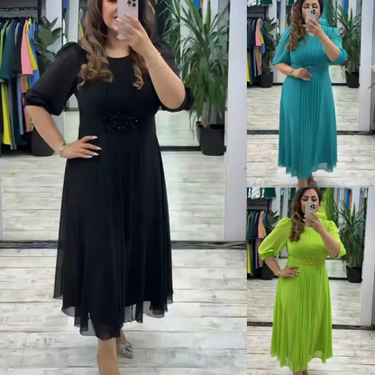 💥👗【S-5XL】Nové módní šaty, klasický design, elegantní a jednoduché