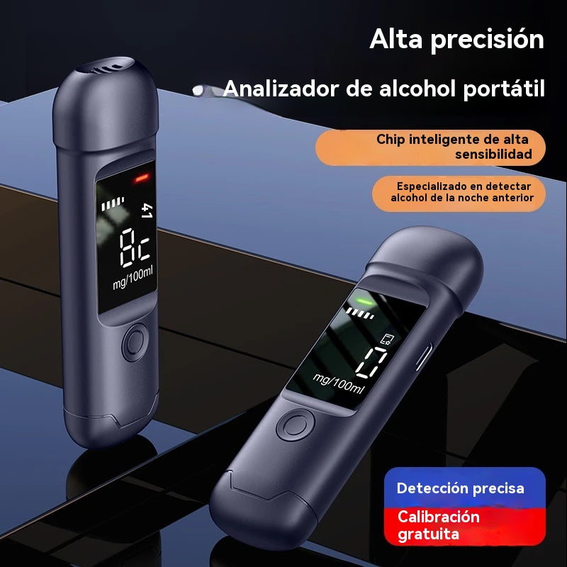 🍷 Přesný přenosný alkohol tester – Změř si hladinu před jízdou