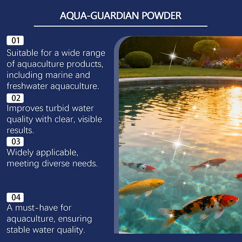 🌊 🌊 Koupit 1 a 1 zdarma (2 ks)Čistič vody Aqua-Guardian Pro Formula