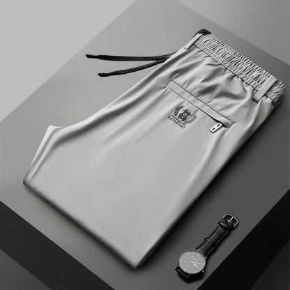 🔥【Časově omezená sleva 50 %】(S-5XL)Nové elastické kalhoty z ledového hedvábí pro jaro a léto 2026