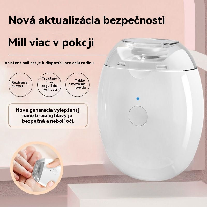 💅 Kupte 1 a získejte 1 zdarma! ✨ Automatický pilník na nehty 1, bezpečná a šetrná péče o nehty 👶🔧