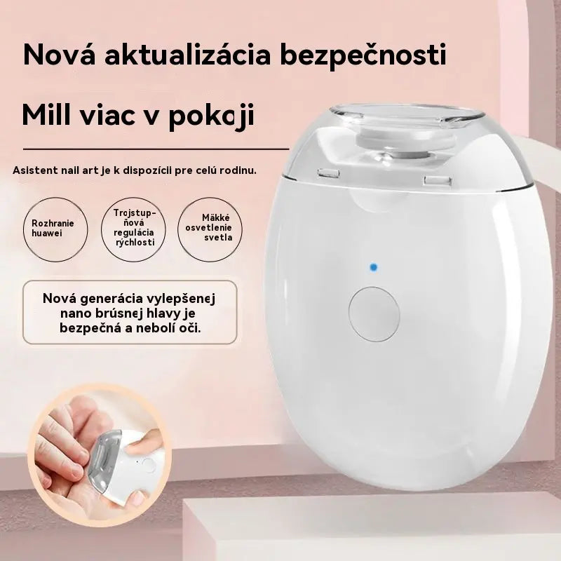💅 Kupte 1 a získejte 1 zdarma! ✨ Automatický pilník na nehty 1, bezpečná a šetrná péče o nehty 👶🔧