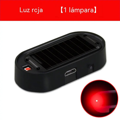 📢🚗 2 kusy 510 Kč ⏰ Solární LED lampa proti krádeži s blikajícím světlem