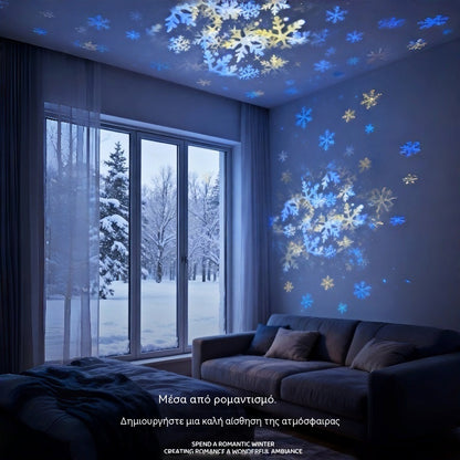 💖🌙【Kupte 1 a získejte 1 zdarma】2026 Dynamicky rotující LED projektorová lampa! ☁️🔥✨