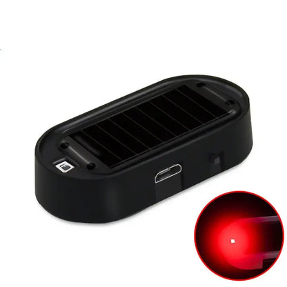 📢🚗 2 kusy 510 Kč ⏰ Solární LED lampa proti krádeži s blikajícím světlem