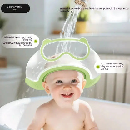 🛁👶Nastavitelný koupací štít pro děti: chrání uši při mytí vlasů