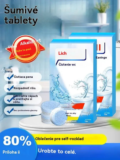 🌟【3 balení, 48 ústřik】Vysoce účinná čistící pěna na toalety