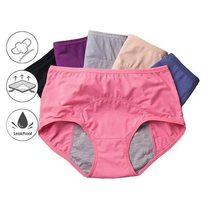 🔥🔥【3 Pack】nové vylepšené nepromokavé slipy s vysokým pasem – pohodlné a šetrné k pokožce