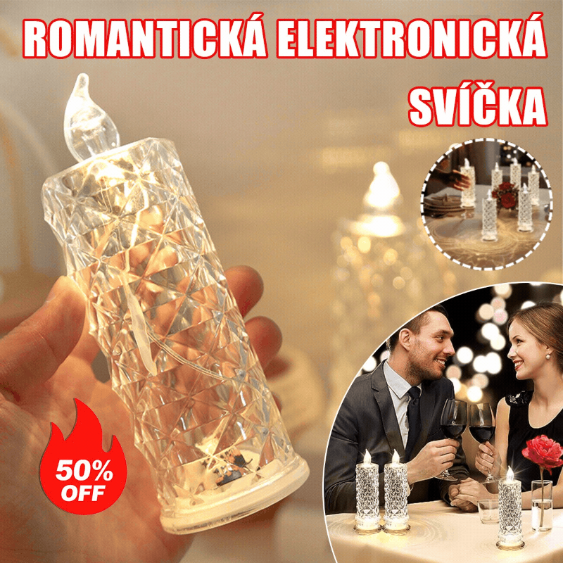 🎄Kupte 1, dostanete 2 zdarma! 🎅 Bezplamenné LED svíčky – bezpečné, odolné a plné sváteční nálady ✨🕯️