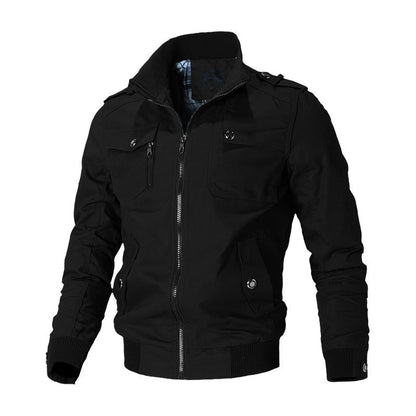👍🔥 [M-5XL] Nová pánská vojenská bunda, pevná, vysoce kvalitní, teplá