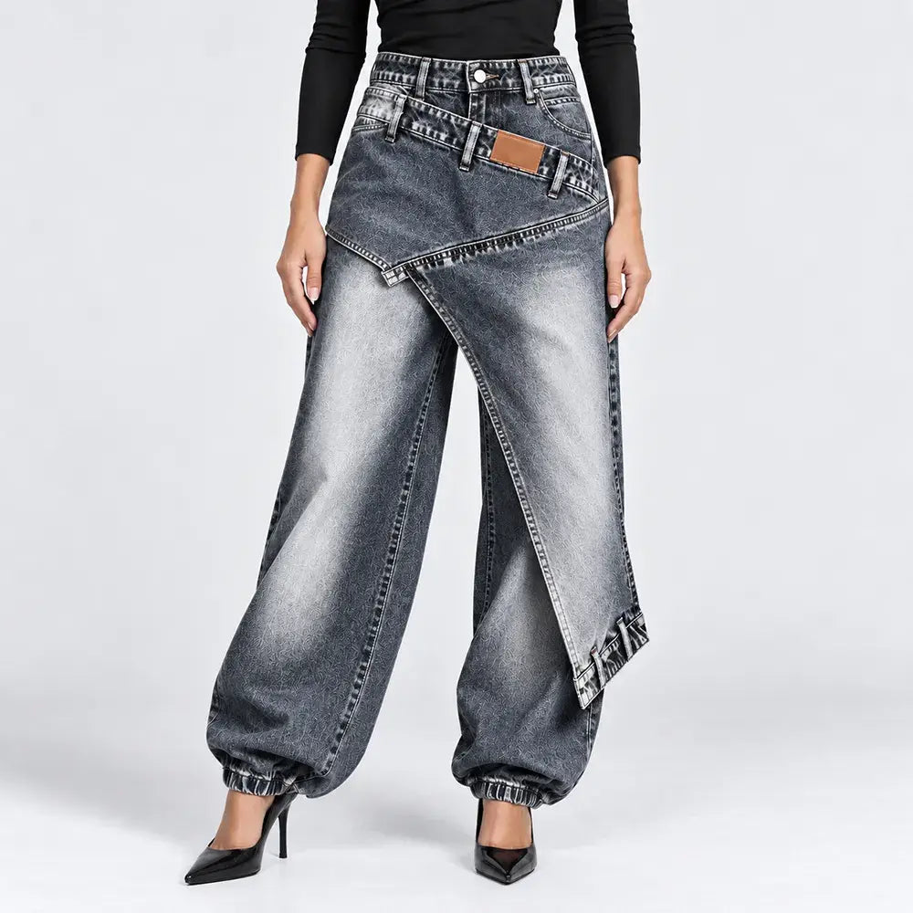 👖【XS-3XL】Stylové a pohodlné džíny se širokými nohavicemi ✨💞