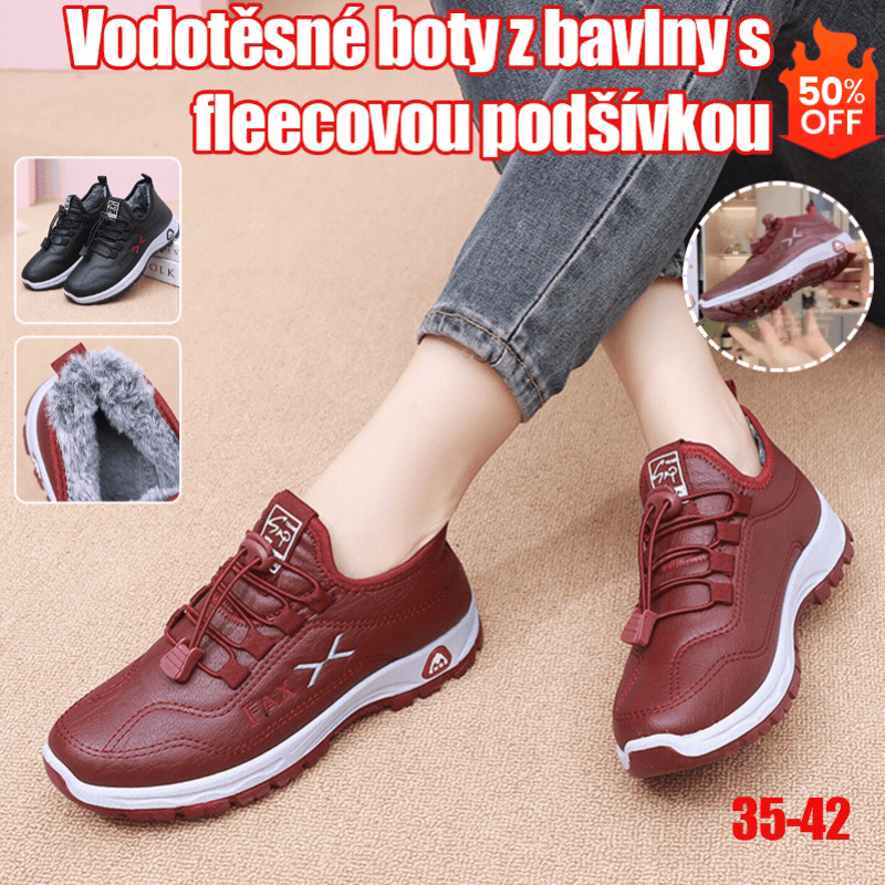 🔥✨【35-41】 Zimní nové stylové čisté ručně vyráběné dámské boty z pravé kůže a sametu