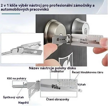 🔐🔑 Sleva 49 %🔥Dekodér klíčů z nerezové oceli