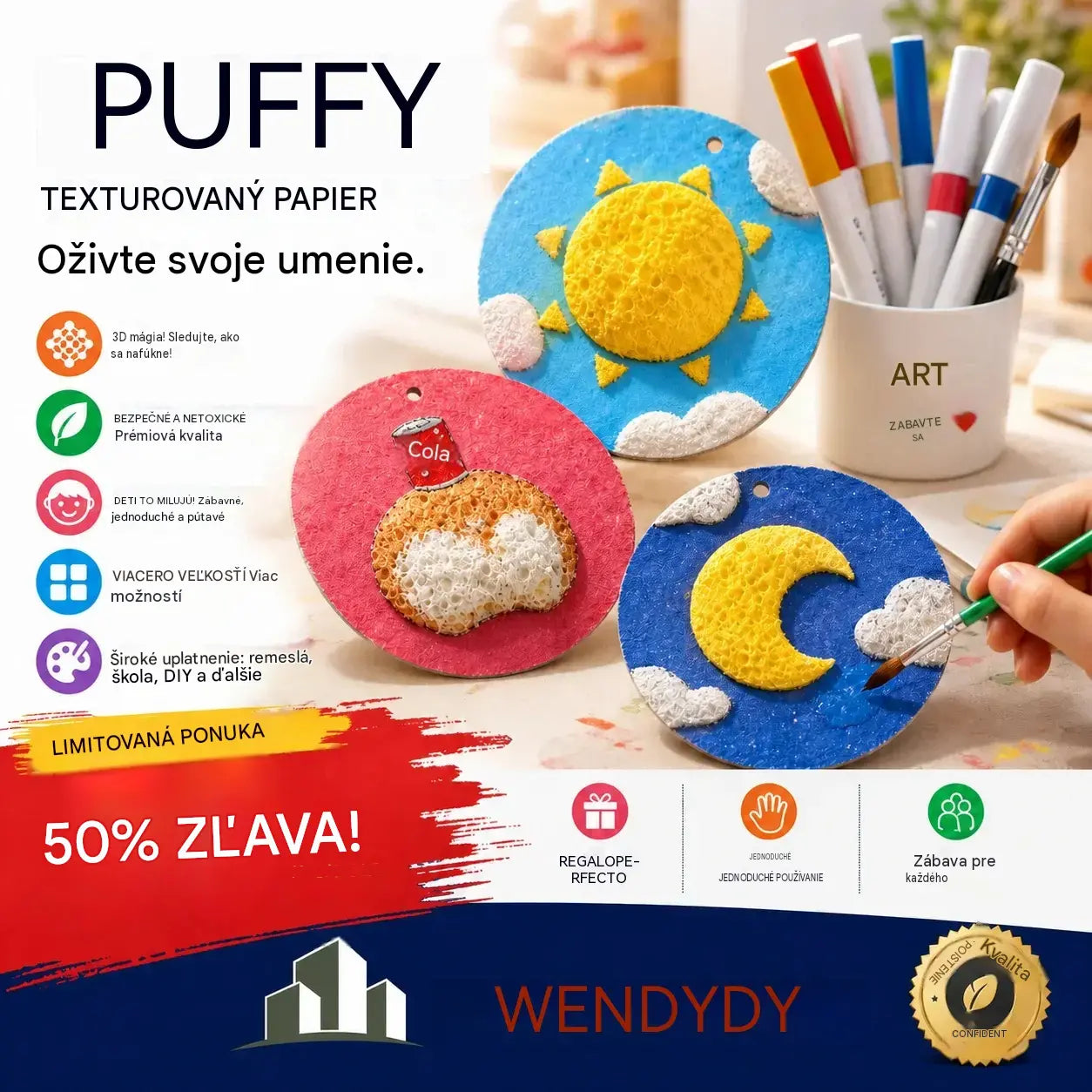 🎄Speciální překvapivá nabídka! 🔮Ovládněte kouzlo kreslení! 👩‍🎨Pěnový texturovaný kreslící papír🎁