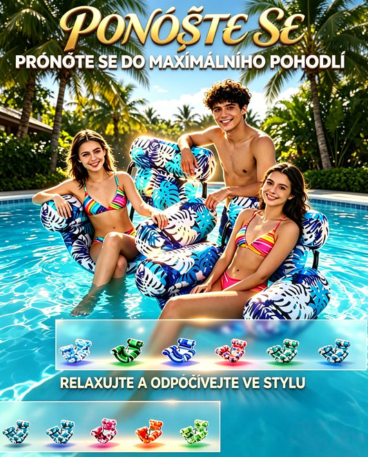 💦📢Skládací plovoucí pohovka s opěradlem