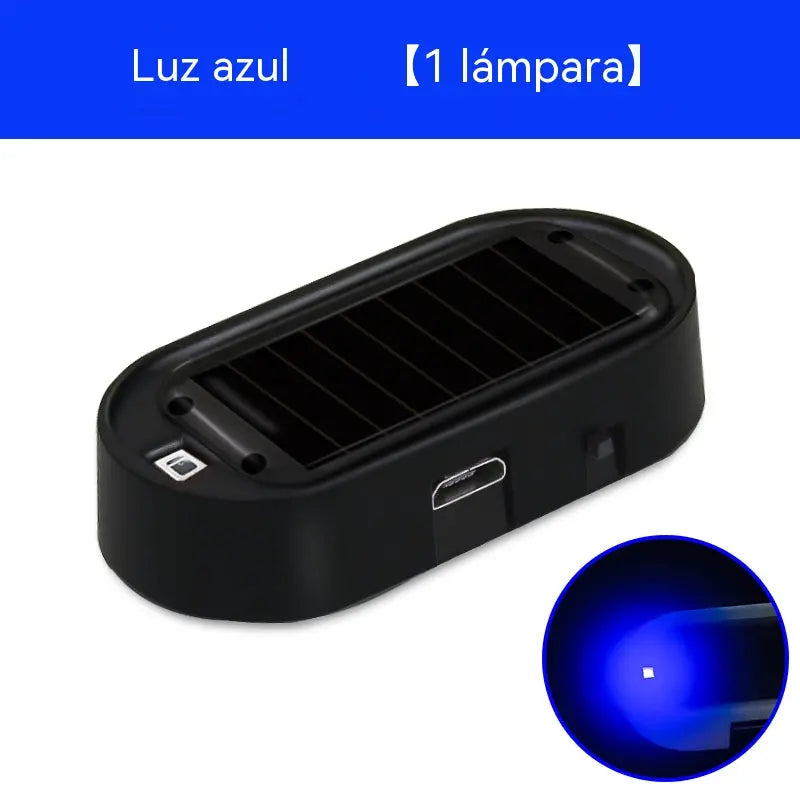 📢🚗 2 kusy 510 Kč ⏰ Solární LED lampa proti krádeži s blikajícím světlem