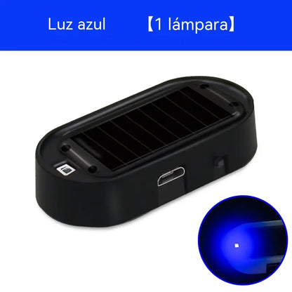 📢🚗 2 kusy 510 Kč ⏰ Solární LED lampa proti krádeži s blikajícím světlem