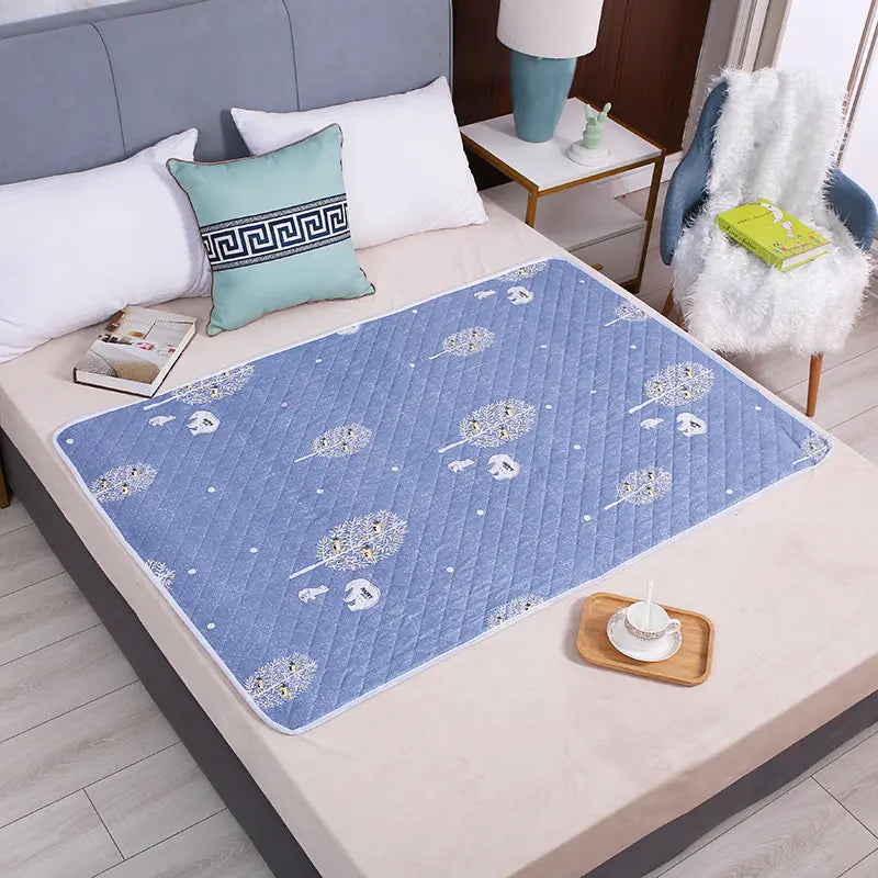✨[Kupte 1 a dostanete 1 zdarma]✨🛌 (50*70cm)4vrstvá omyvatelná a prodyšná podložka pro péči o plenky pro dospělé