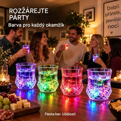 ✨💎Sada křišťálových sklenic aktivovaných kapalinou🥂