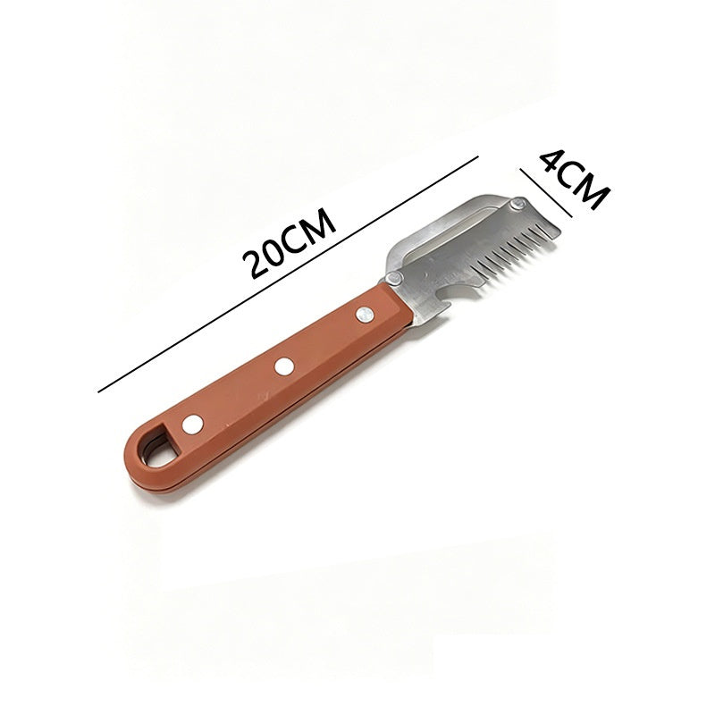 💥Kupte jeden a druhý dostanete zdarma💥🔪Multifunkční kráječ a škrabka z nerezové oceli🧅