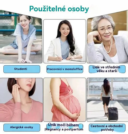 🔥🌈【5 položek】Omyvatelné antibakteriální grafenové vložky do kalhotek zabraňující protečení