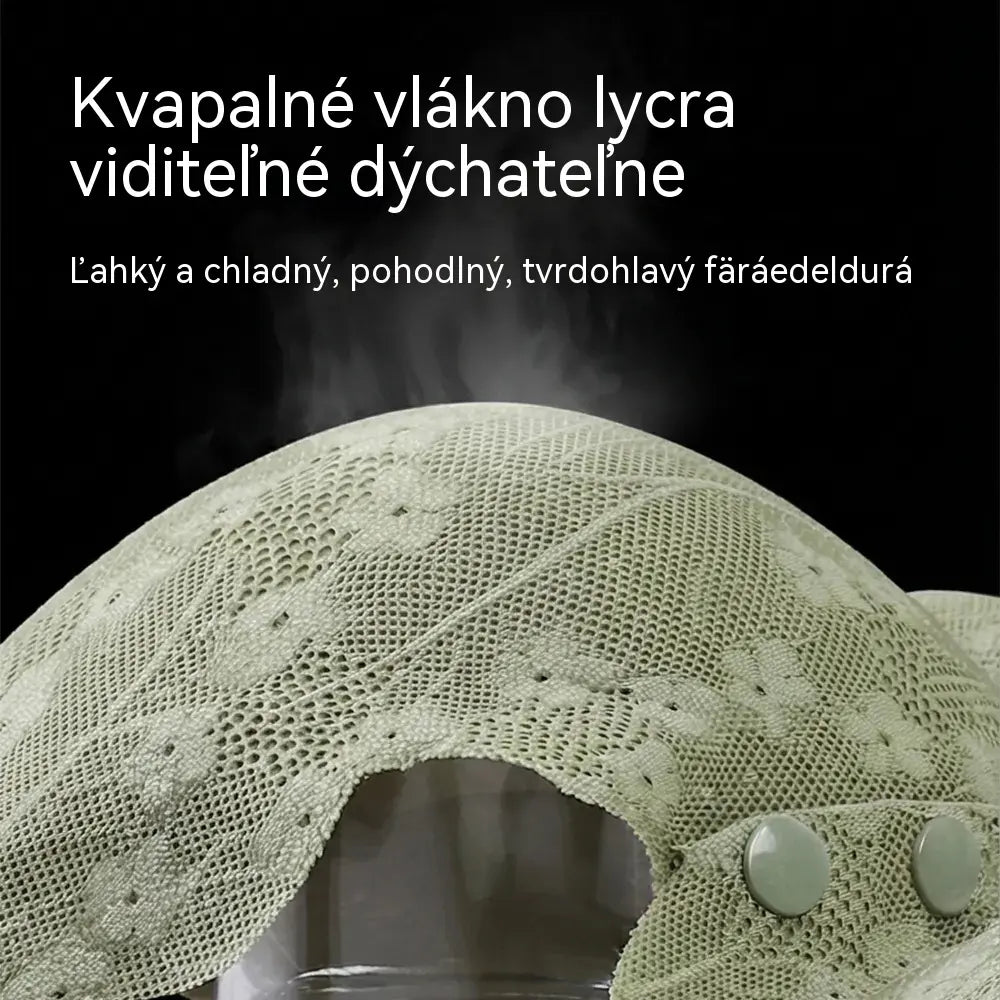 ❤️🌟【3dílné balení】Dámská podprsenka bez kostic s knoflíky vpředu ❤️【40–100 kg】