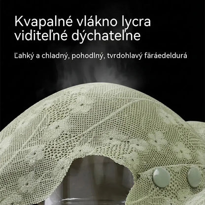 ❤️🌟【3dílné balení】Dámská podprsenka bez kostic s knoflíky vpředu ❤️【40–100 kg】