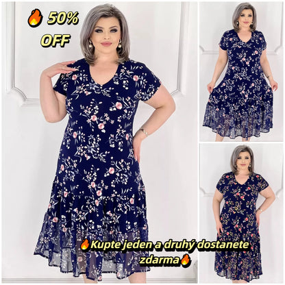 💥49% sleva💥💕【S-5XL】Vysoce kvalitní, pohodlné a módní šaty