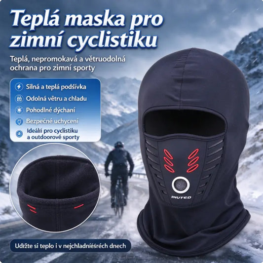 ☀️🔥Celoobličejová maska, chladuvzdorná, lyžařská, zimní, větruodolná a hřejivá, unisex