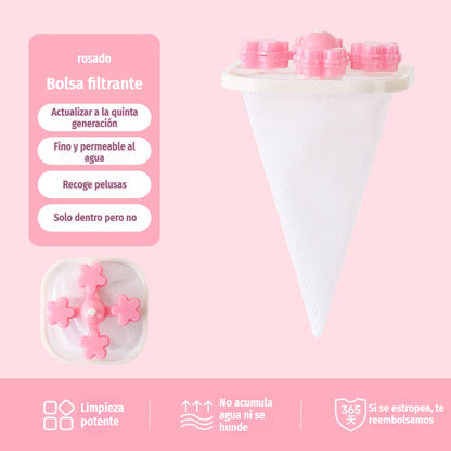 🌀6 kusů 550 Kč✨ Plovoucí filtr do pračky – Zachytává vlákna, vlasy a zvířecí chlupy při každém praní 🧺