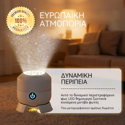 💖🌙2026 Dynamicky rotující LED projektorová lampa! ☁️🔥✨