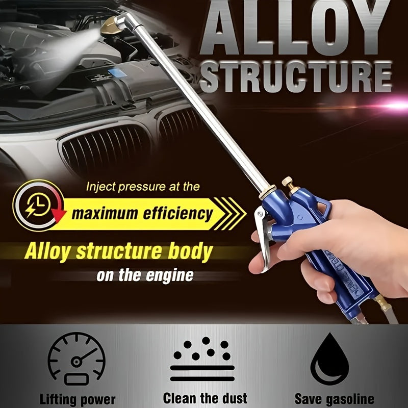🚘【Skvělé nabídky】⚒️⚡Pneumatická pistole na čištění motoru s 1M hadicí
