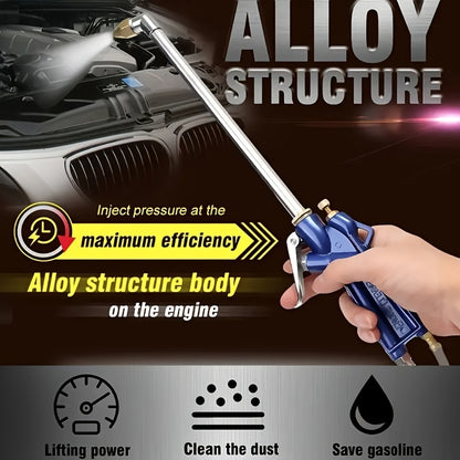 🚘【Skvělé nabídky】⚒️⚡Pneumatická pistole na čištění motoru s 1M hadicí