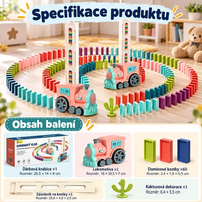 🚆Domino elektrická vláčková hračka