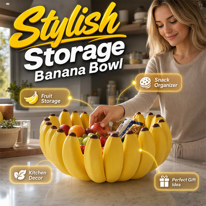 Kreativní mísa na ovoce ve tvaru banánu 🍌