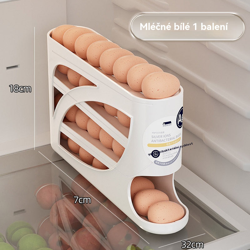 💥🥚🥚Posuvný skladovací karton na vejce, bezpečný pro potraviny