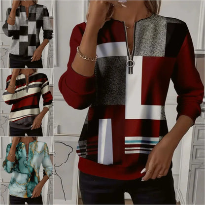 🔥【Kupte 1 a dostanete 1 zdarma】【S-3XL】2026 Mikina s dlouhým rukávem a raglánovým potiskem
