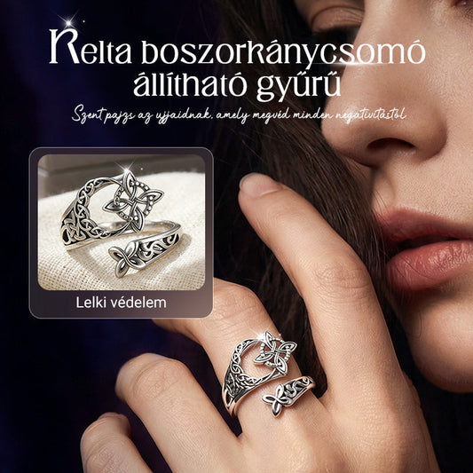 [Kupte 1, dostanete 1 zdarma] Nastavitelný prsten s keltským čarodějnickým uzlem – Nekonečno, síla a styl na dosah ruky ✨💍