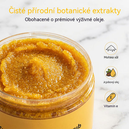 🔥 Letní výprodej 2026 – Ušetřete 50 %! 💞 Prodáno přes 70 000 kusů. Tělový peeling s kurkumou