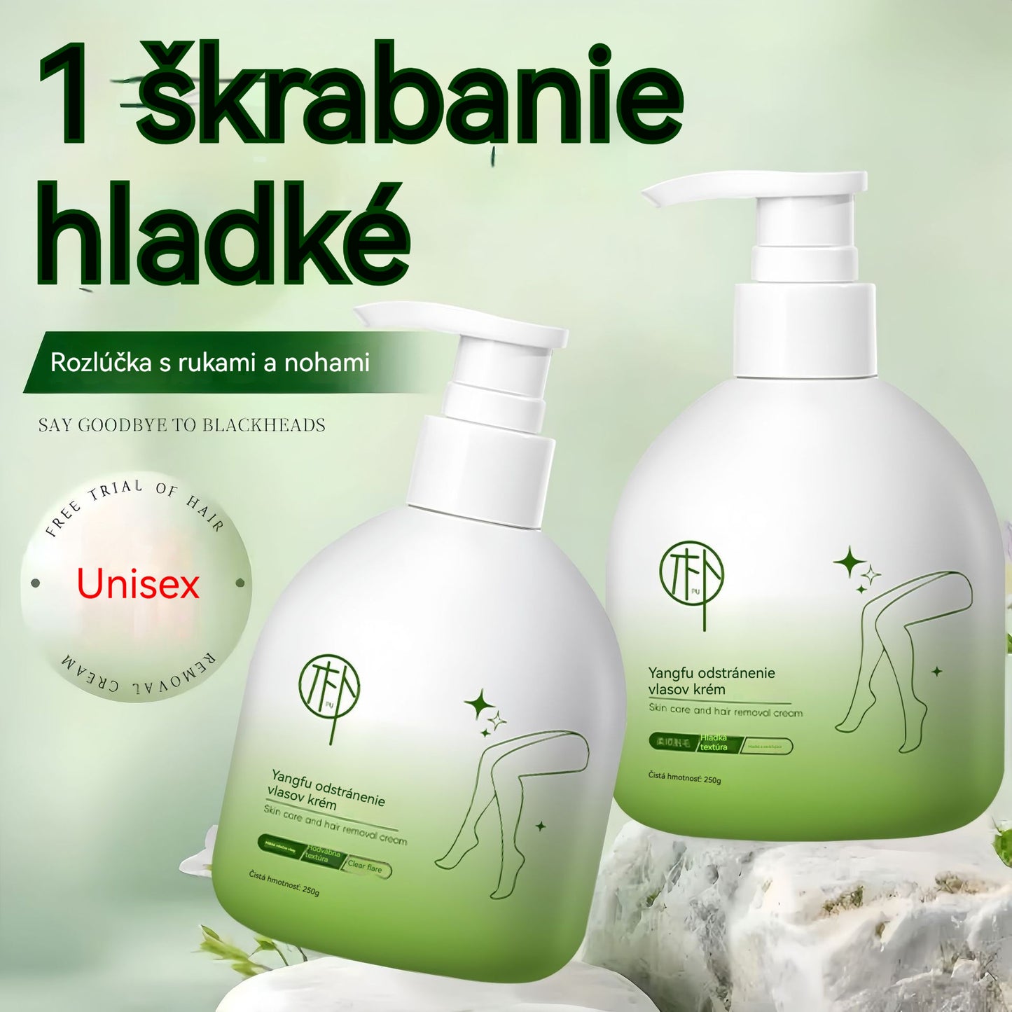 ✨Jemná ak pokožce šetrná sada pro odstraňování chloupků | Časově omezená nabídka🎁