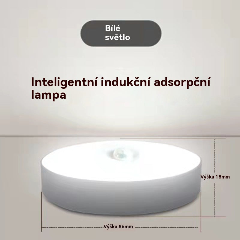 🏡💡【Kupte 2, získejte 3 zdarma】Inteligentní LED světlo, které detekuje lidské tělo, snadno se nabíjí a je praktické