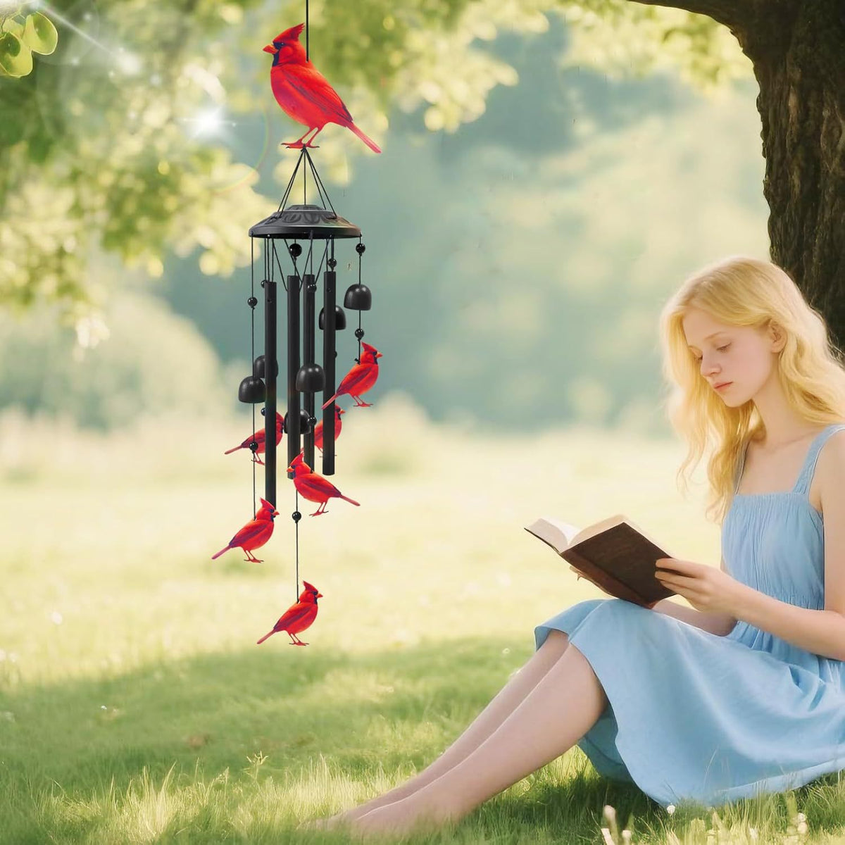 🕊️🙏 Retro kovová pamětní zvonkohra do zahrady - Nadčasová krása, uklidňující atmosféra a zachycení dojemné vzpomínky 🎐🍃