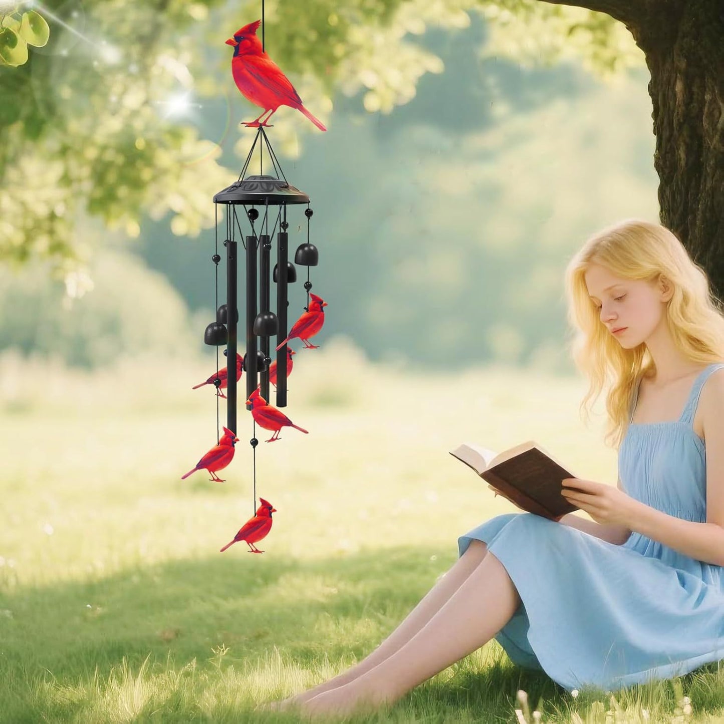🕊️🙏 Retro kovová pamětní zvonkohra do zahrady - Nadčasová krása, uklidňující atmosféra a zachycení dojemné vzpomínky 🎐🍃