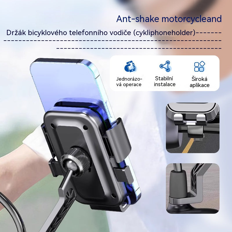 【Kupte 1, získejte 1 zdarma】🎉✨ Nárazuvzdorný držák telefonu pro motocykly a jízdní kola